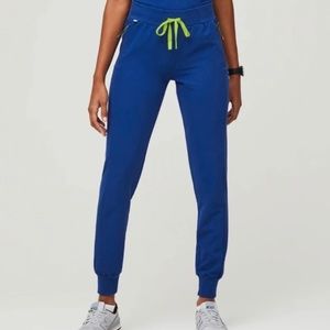 FIGS Electric Blue Cambridge Joggers